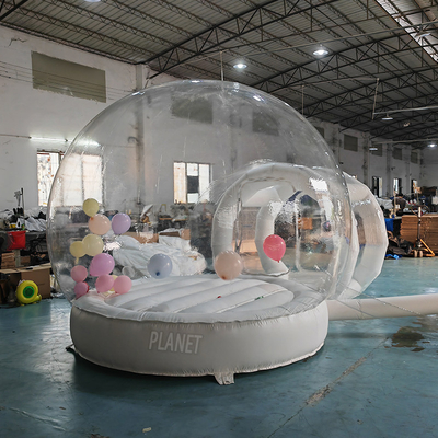 quality 야외 파티 가지고 다닐 수 있는 부풀게할 수 있는 거품 도약 하원 PVC 거품 돔 텐트 거품 경비원 factory