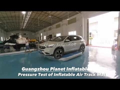 휴대용 펌플링 에어 트랙 3x1x0.1m DWF 체육관 에어 트랙 매트