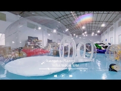 투명한 2m 터널 0.8mm 투명한 PVC