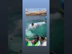 0.9mm PVC 워터 플레이 장비 보트용 대형 워터 슬라이드 맞춤형 보트 슬라이드