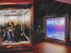 펌플 가능한 사진 부스 큐브 현금 머신