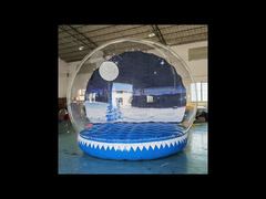 주문 제작된 명백한 부풀게할 수 있는 눈은 거대한 야외 격분 설 글로브를 원형으로 합니다