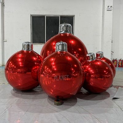 quality 거대 Xmas 팽창성 크리스마스 공 장식 거울 공 팽창성 거울 효과 장식 공 factory
